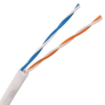 China Competitive price hot selling telecommunication Cat3 2 pairs utp cat5e telephone cable cable for sale