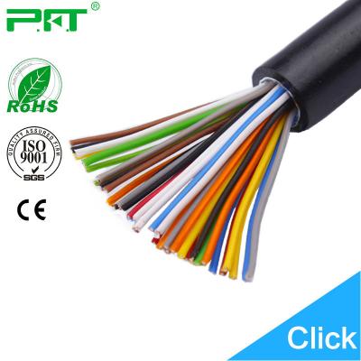 China Audio direct transmission/communication manufacturer lowest price cat3 24awg copper telephone wire, communication wire, electrical wire for sale