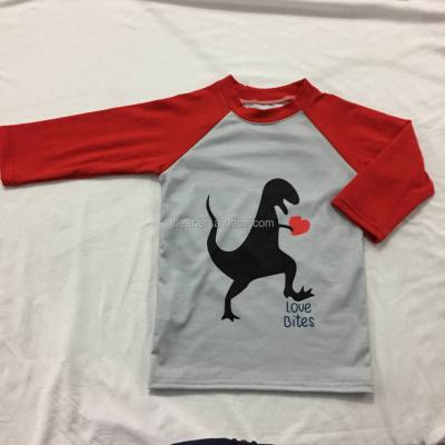 China Boy's Valentine's Day Shirt Baby Boy Clothes Wholesale Children's Boutique Eco-Friendly Apparel for sale