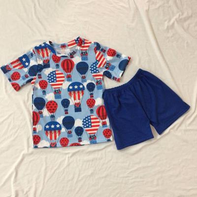 China New Breathable 4th July Cotton Boho Popsicle Dress Baby Kids Clothing Baby Clothes 4th July for sale