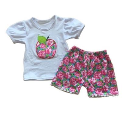 China 2020 High Quality Eco - Friendly Back To School Cute Babies Clothes Outfits for sale