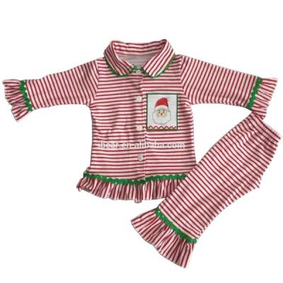 China Wholesale Anti-wrinkle Santa Claus Baby Girl Outfits Clothing Boutique Christmas Clothes for sale