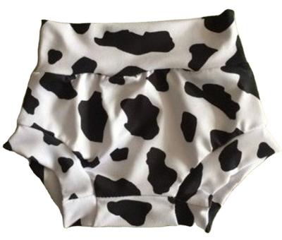 China 2021 wholesale CUTE latest baby cow print leopard print bummies shorts for sale