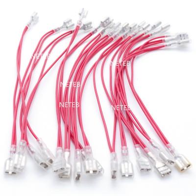 China arcade ground wir- each one with 30 pcs of quick connector(Red) for sale