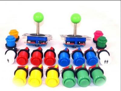 China USD14.95---Joystick pack,2 joysticks and 18 push buttons for sale