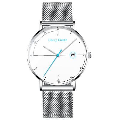 China Wrist watch Waterproof Simple Casual Quartz Watch Men's Business Quartz Watch for sale