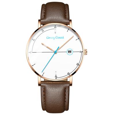 China 2021 Men's Quartz Watch Fashion men's casual sports watch Waterproof Quartz Watch for sale