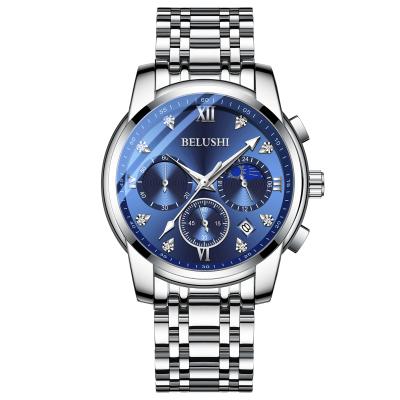 China New Men's Simple Digital Quartz Watch Gift Band Watch Men Stainless Steel Quartz Watch for sale