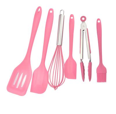 China Popular Wholesale Christmas Gift Kitchen Tools Silicone Utensils Baking Heat Resistant Kitchenware for sale