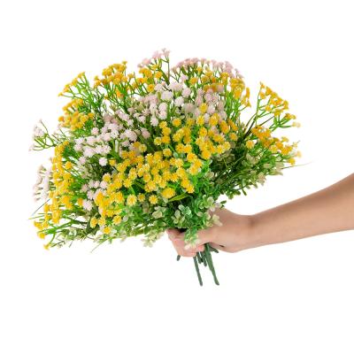 China New Products Popular Artificial Flowers Plastic Artificial Bouquet Full Of The Stars Babysbreath Decoration Office Wedding Home Decoration for sale