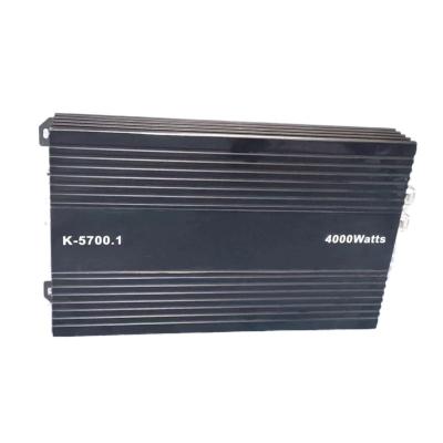 China Class D Car Power Amplifier Monoblock Digital Power Amp 14.4V 1 Channel Car Audio Amplifiers 38*22*5.3CM for sale