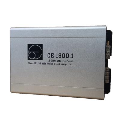 China China Supplier 1CH Professional Gold Color Car Amplifier 800W 33*20.9*5.8 for sale