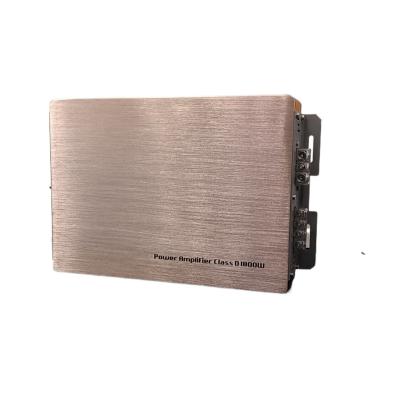 China Good Factory Price Class D 800W Car Audio Amplifier 1 Channel Mono Block Car Amp 33.1*20.9*5.8 for sale