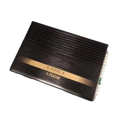 China Factory OEM Customized Stable Class AB 4 Channel Car Amplifier For Big Small Size Power Amplifier 37*23.7*7CM for sale