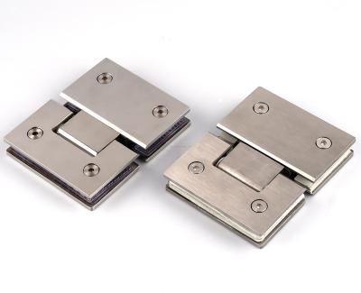 China Manufacturer Modern Enclosure System Bathroom 180 Degree Stainless Steel Shower Glass Door Hinges for sale