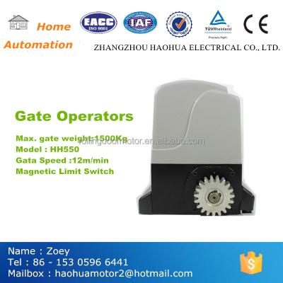 China Villa Gate Limit Switch Automatic Magnetic Sliding Gate Operators for sale