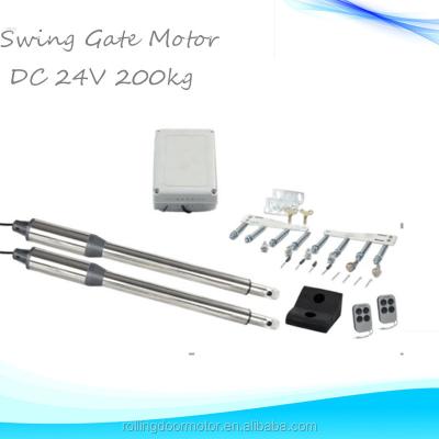 China Solar Compatible Swing Gate Opener / Swing Gate Motor Operator /Gate Opener for sale