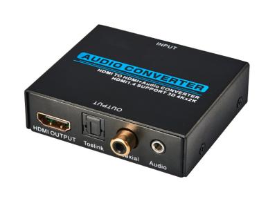 China HDMI To HDMI Audio Converter HDMI 1.4 Support 3D 4K X 2K LED Indication for sale