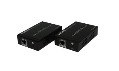 China Poder del suplemento de la señal HDMI Cat5e/Cat6 sobre control infrarrojo bidireccional de Ethernet en venta