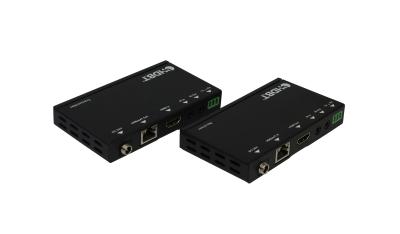 China Prolongamento do sinal de HDMI sobre a função do ponto de entrada do apoio Cat5e/Cat6 com HDBaset à venda