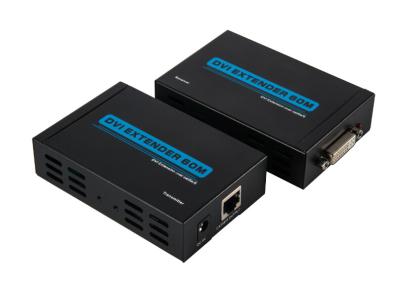 China Prolongamento do sinal de HDMI com único cat5e/cat6 cabo, DVI ao receptor do transmissor do RJ45 HDMI à venda