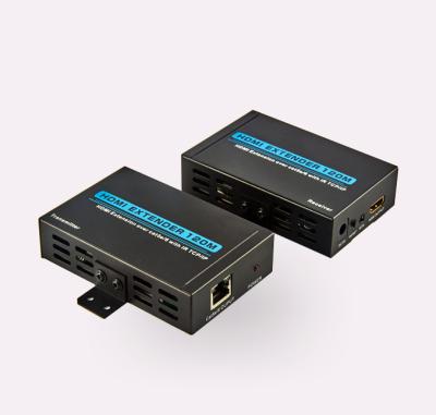 China 120m HDMI Cat Extender , HDMI Transmitter Receiver Support IR / Re - Transmitting for sale