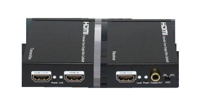 China HD HDMI sobre el suplemento Cat5 cables de los 50m/del 164ft UTP con control dual del IR en venta