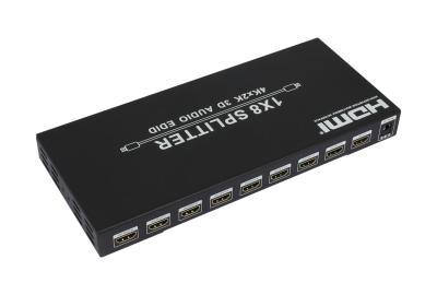 China High Definition 8 Way HDMI Siganl Splitter 1 in 8 Out Support 3D 1080P for sale