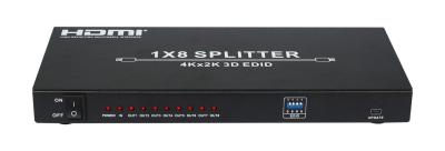 China 8 Way 1.4 HDMI Signal Splitter 1 x 8 1080P With 4K X 2K Display for HDTV for sale