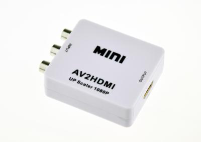 China OEM VGA Video Converter , Mini AV to HDMI Converter Support HDMI 1080p / 720p Output for sale