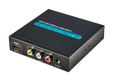 China HD Video Signal Converter , AV HDMI to HDMI Converter 720P / 1080P for sale