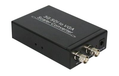 China SDI To VGA Converter Scaler Support Alternative Audio Output To Analog 2CH for sale