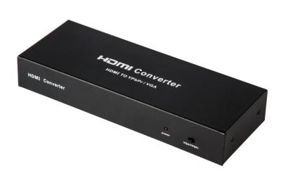 China HDMI TO YPbPr Converter , HDMI to VGA Converter With Optical R / L Analog Audio Output for sale