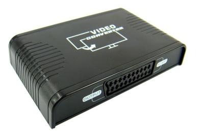 China HDMI TO Scart Converter Box Compatible with HDMI1.3 Support NTSC / PAL for sale