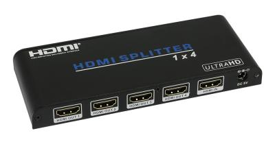 China HDMI Signal Splitter 1 X 4 ,  4K X 2K 4 Port Hdmi Splitter Support VESA Mode for sale