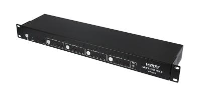 China 4K 4 X 4 HDMI Matrix Switch 4 Input 4 Output With ARC / IR / RS232 for sale