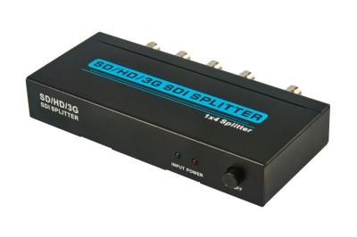 China 4K HDMI ao sinal de entrada do SDI do apoio 1 do divisor 1 x 4 do SDI rachado a 4 dispositivos do dissipador do SDI à venda