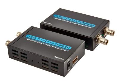 China Single Coaxial Cable Extender With SDI Loop Out Support 3G-SDI / HD-SDI / SD-SDI for sale