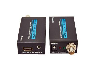 China 4K HD SDI Extender , HDMI Signal Extender Hdmi Over Single Coax Cable Up To 300M for sale