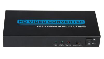 China VGA / Ypbpr to HDMI Converter Video Converter Box Compatible With DVI for sale