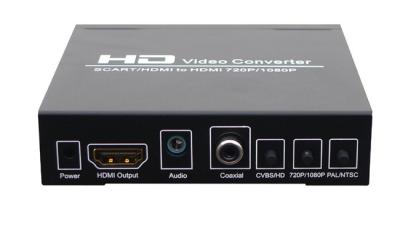 China 1080P HDMI/Scart HDMI-Konverter-Stütz-Digital-zum Koaxialaudio-/analogen Stereoaudio zu verkaufen