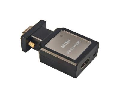 China MINI VGA + audio al convertidor de HDMI VGA para interior/el uso en el hogar en venta