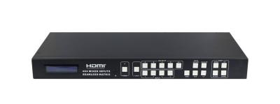 중국 HDMI/VGA/AV는 입력 HDMI 모체 스위처 4 x 4를 고성능 섞었습니다 판매용