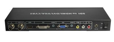 China VDA / DVI To SDI Scaler 1080P Hdmi To Sdi Converter Box , CE ROHS Standard for sale