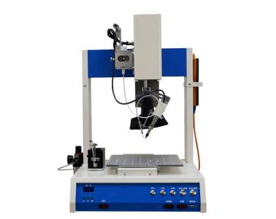 China Communication Electronics Industry Single Head Single Platform Automatic Soldering Machine CHHX-448R for sale