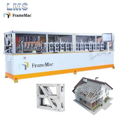 Cina Hotels Light Gauge Steel House Framing Prefabricated Roll Forming Machine in vendita