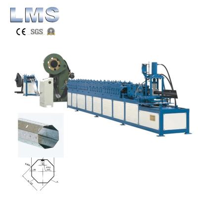 China LMS Factory Galvanized 60MM Octagonal Tube 70MM/Octagonal Shaft Shutter Accessories/Roller Roll Forming Machine for sale