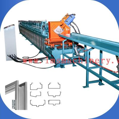 China Factory LMS Fire Proof Door Cavity Metal Door Frame Roll Forming Machine for sale