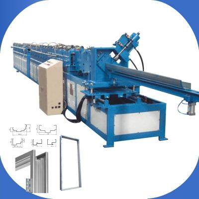 China Turkish Factory LMS Security Full Automatic Door Security Steel Door Frame Roll Forming Machine for sale