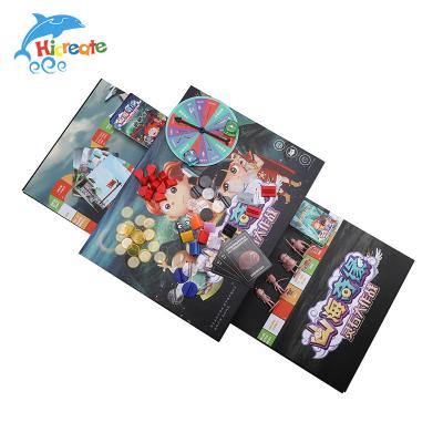 China Custom Printing High Quality Kids Paper Board Game for sale